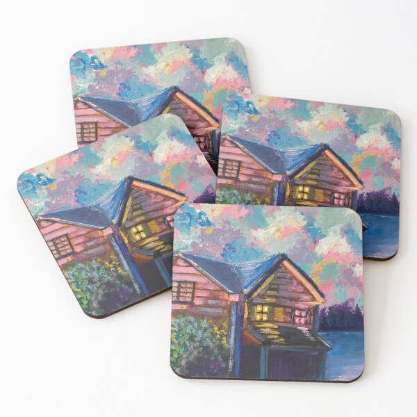 Item preview, Home in Pink and Blue designed and sold by paigehageman04.