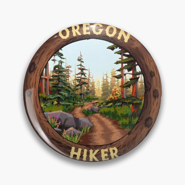 Item preview, Oregon  Hiker Forest & Trail Design designed and sold by OregonsOwn.