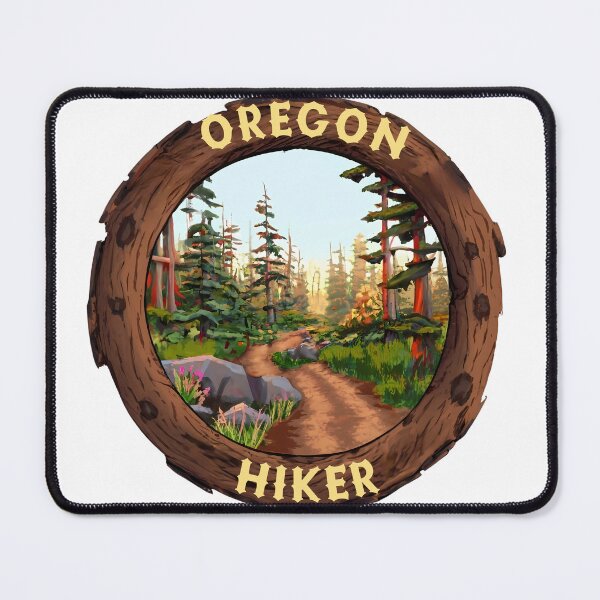 Item preview, Oregon Hiker Forest & Trail Design designed and sold by OregonsOwn.
