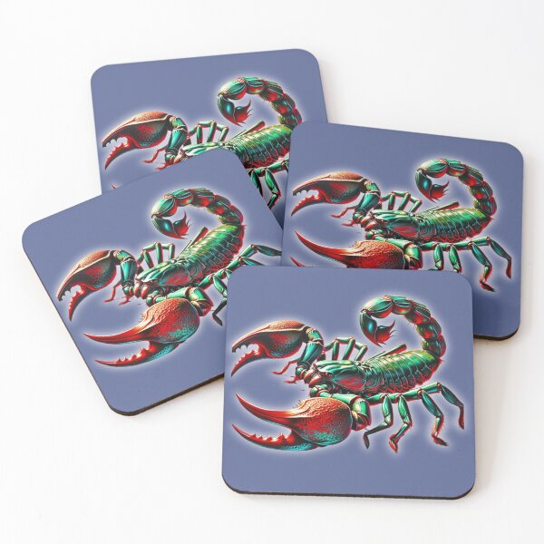 Item preview, Scorpion, poisonous, red and green. designed and sold by Xenorry.
