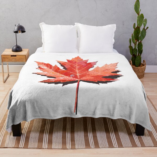 Item preview, Red Maple Leaf Nature Tree Art designed and sold by Sharon Cummings Art.