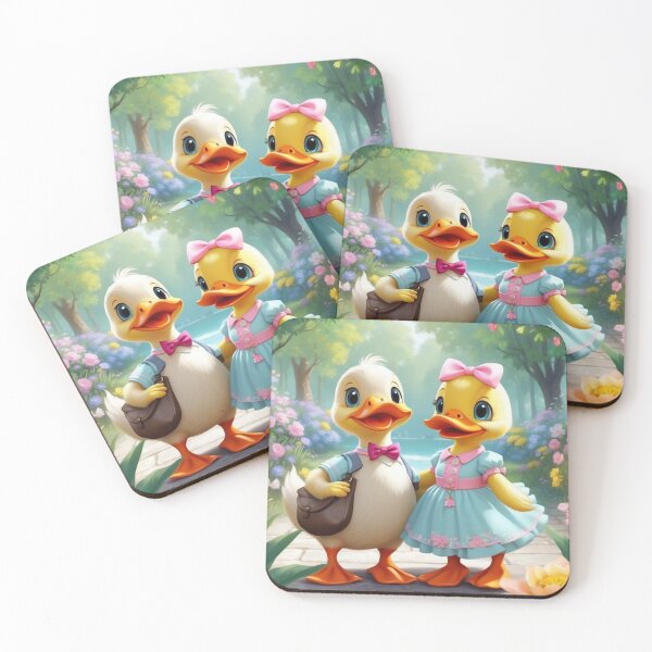 Item preview, Ducks so happy designed and sold by RoseAIArtRhythm.