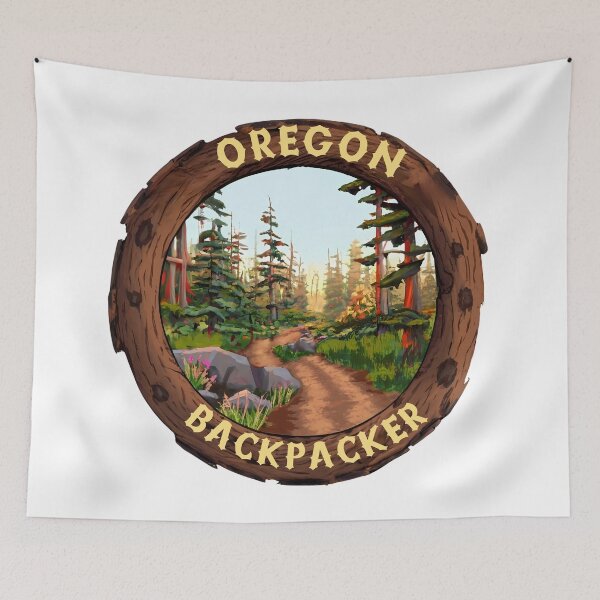 Item preview, Oregon Backpacker Forest & Trail Design designed and sold by OregonsOwn.