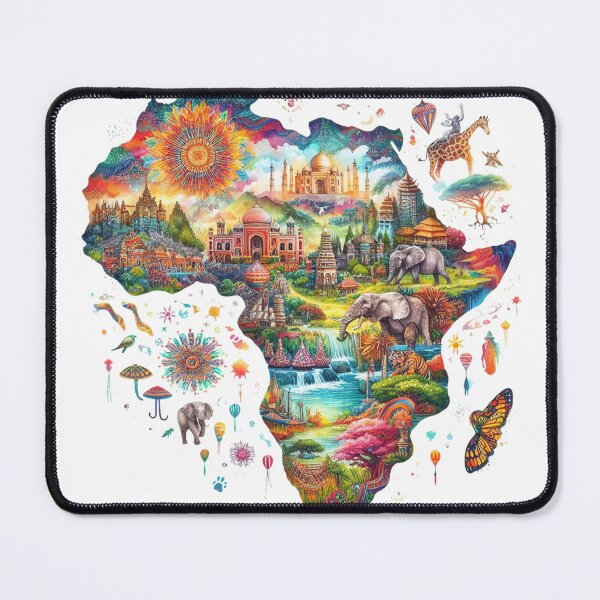 Item preview, Watercolor Africa designed and sold by MarElfArtelier.