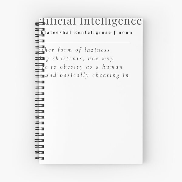 Item preview, Artificial Intelligence AI Definition Funny Developer Gift designed and sold by mkzmerch.