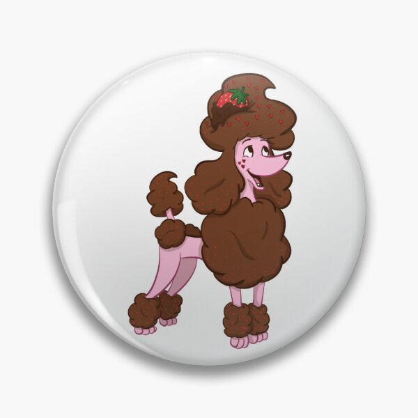Item preview, Caniche Helado De San Valentín Fresa Cubierta De Chocolate designed and sold by VASIllustrates.