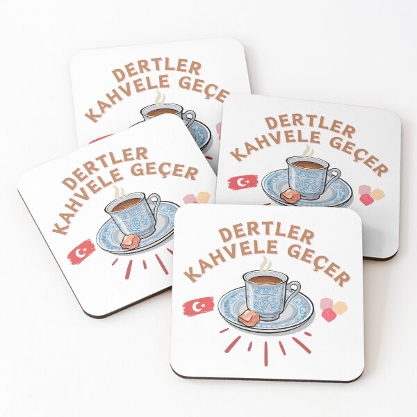 Item preview, Dertler Kahvele gecer turkish coffee designed and sold by GraphikKreative.