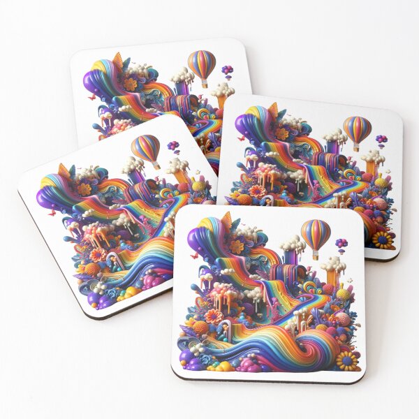 Item preview, Acidic Fantasy - Dreamlike Landscape designed and sold by PlanetTshirtArt.