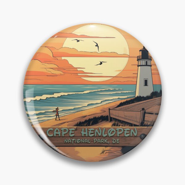 Item preview, Delaware - Cape Henlopen National Park designed and sold by NickKnackGarage.