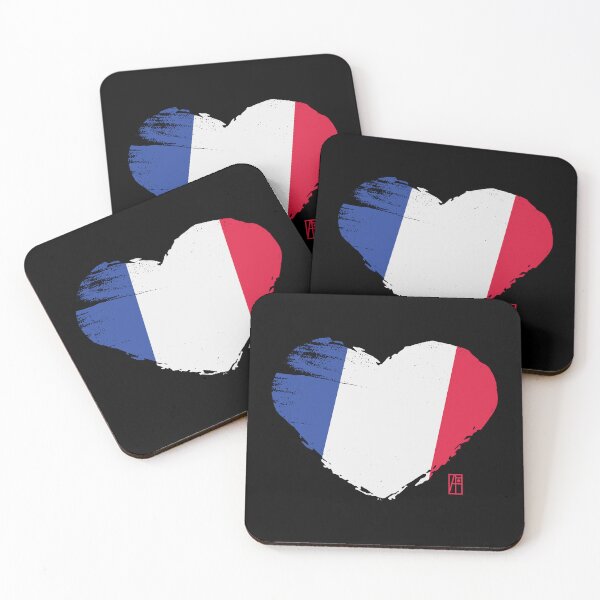 Item preview, I love my country. I love France. I am a patriot. In my heart, there is always the flag of France. designed and sold by ArtProjectShop.