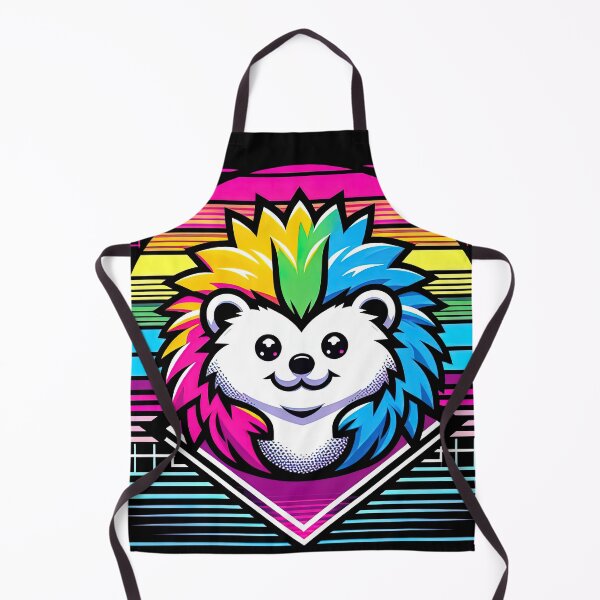 Artikelvorschau, Regenbogen-Igel-Igel-Kaleidoskop, lustige, niedliche Grafik entworfen und verkauft von SpookshowDesign.