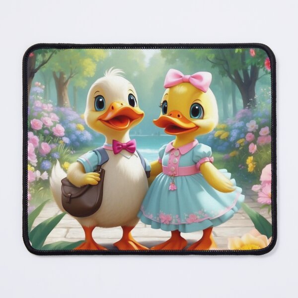 Item preview, Ducks so happy designed and sold by RoseAIArtRhythm.