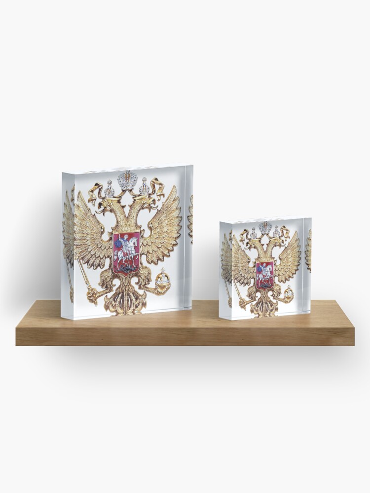 Alternate view of eagle Acrylic Block