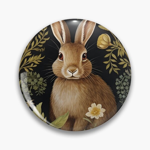 Item preview, Vintage Rabbit William Morris Style designed and sold by Marina3333.