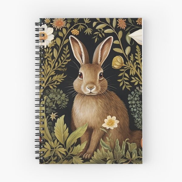 Item preview, Vintage Rabbit William Morris Style designed and sold by Marina3333.