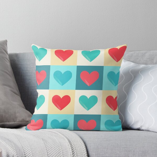Item preview, Patrón de cuadrícula de corazón para el día de San Valentín designed and sold by sheprint.