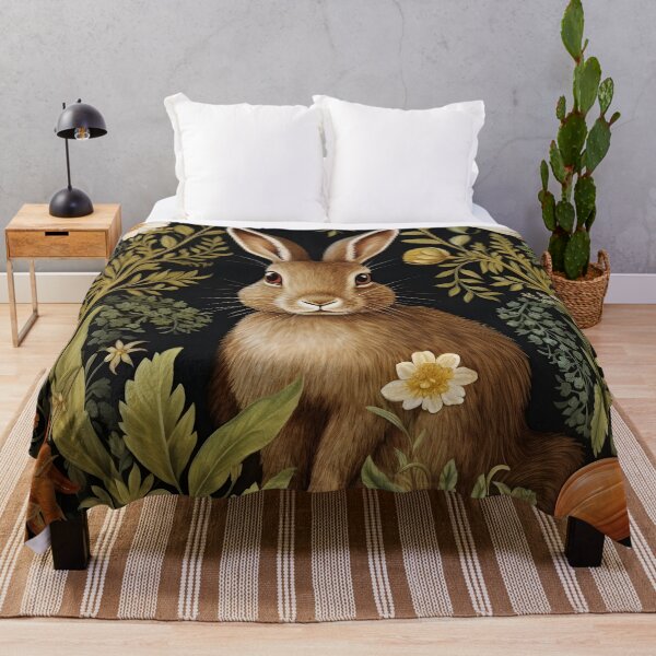 Item preview, Vintage Rabbit William Morris Style designed and sold by Marina3333.