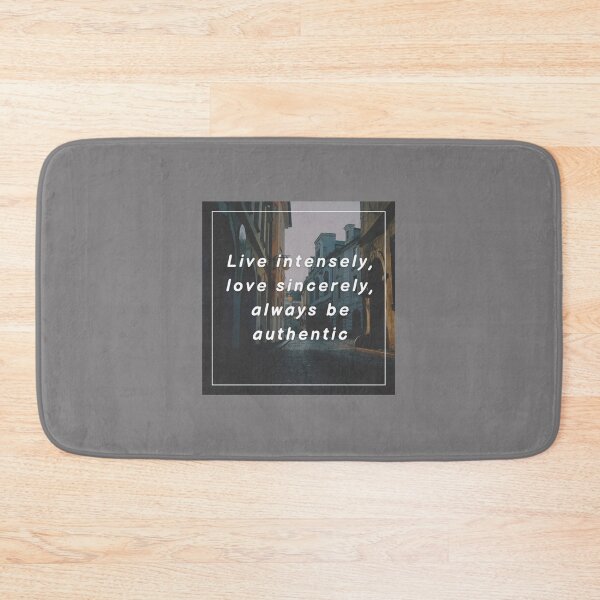 Item preview, Live intensely, love sincerely, always be authentic. designed and sold by Walidftyl.