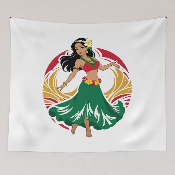 Item preview, Reggae Hula Harmony designed and sold by reggaeartgifts.