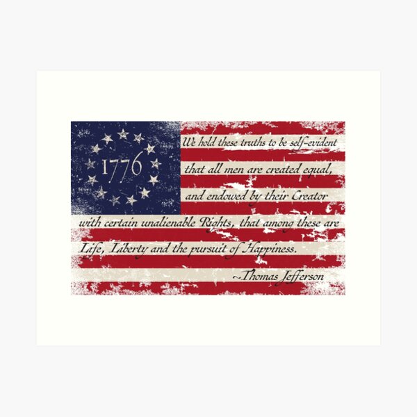 Item preview, Patriotic 1776 Declaration designed and sold by bjcoving.