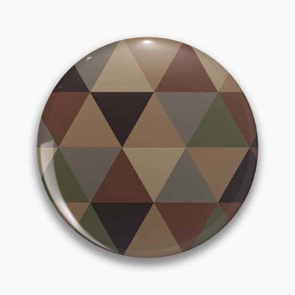 Item preview, Brown triangles pattern designed and sold by Depression-Art.