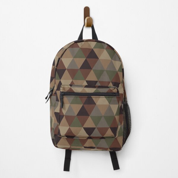 Item preview, Brown triangles pattern designed and sold by Depression-Art.