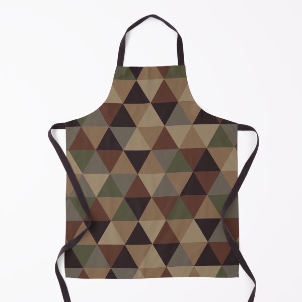 Item preview, Brown triangles pattern designed and sold by Depression-Art.