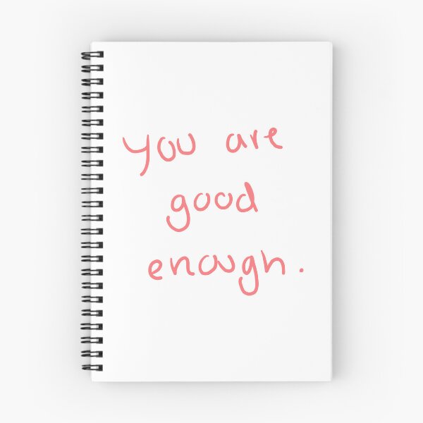 Item preview, You are good enough (pink) designed and sold by Ally Designs.