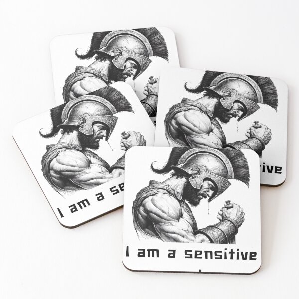 Item preview, Achilles: I am a sensitive man too for man designed and sold by CachoGlorious.