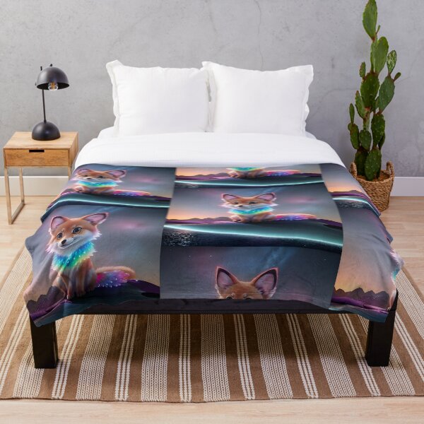 Item preview, Rainbow Galaxy Fantasy Fennec Star Fox designed and sold by The Devil That You Forgot.