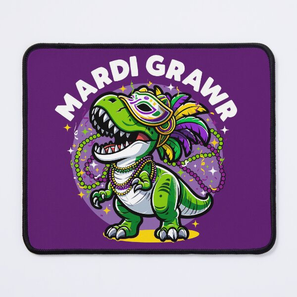 Item preview, Mardi Grawr Dinosaur designed and sold by DetourShirts.