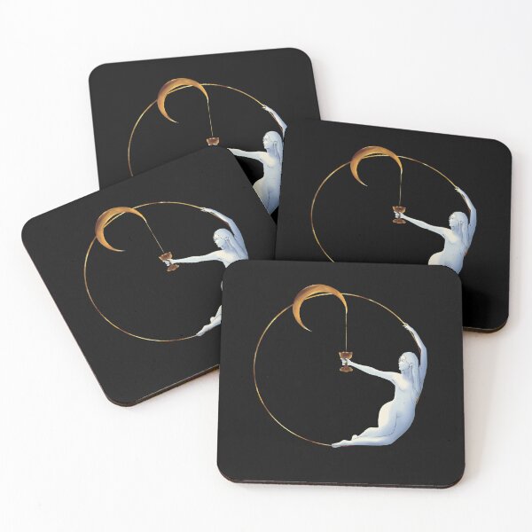 Item preview, Moon Goddess | Ace of Cups designed and sold by Skull Fern.