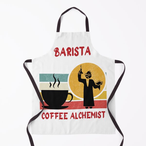 Item preview, BARISTA, COFFEE ALCHEMIC, Funny gift for barrier, coffee lovers, 2 designed and sold by GroonSpace.