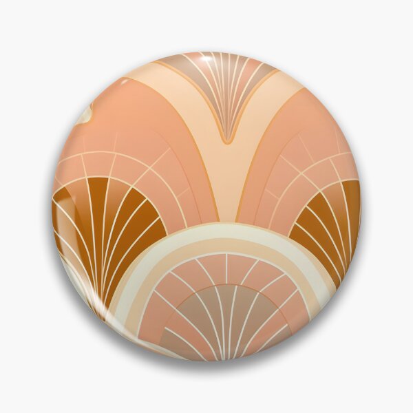 Item preview, peach fuzz abstract decorative print designed and sold by dcrc.
