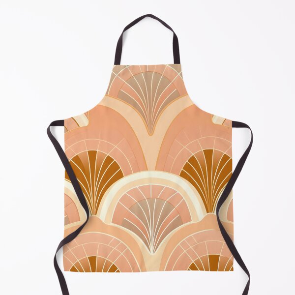 Item preview, peach fuzz abstract decorative print designed and sold by dcrc.