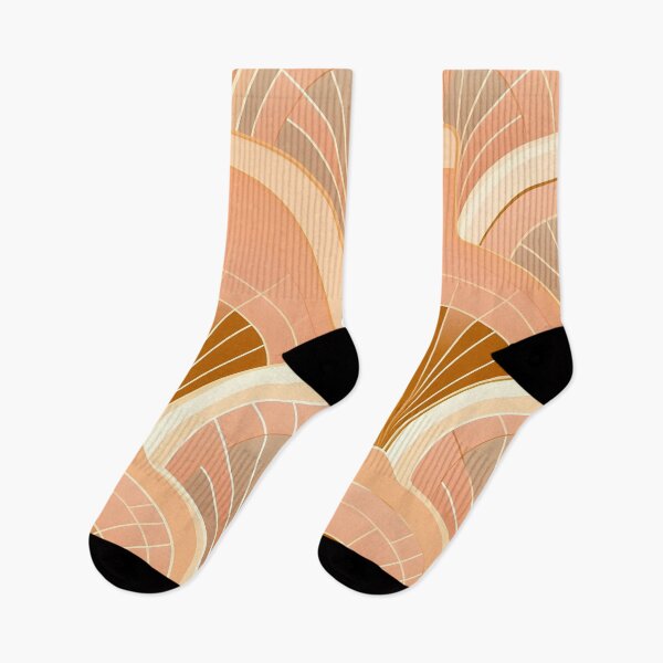 Item preview, peach fuzz abstract decorative print designed and sold by dcrc.
