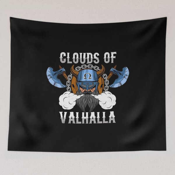Item preview, Clouds Of Valhalla - Vaping Viking - Vape Vape On designed and sold by anziehend.