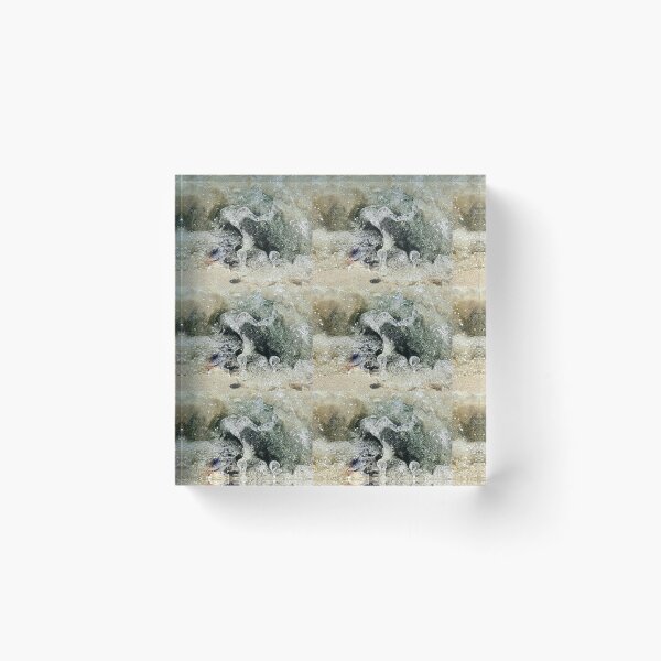 Item preview, Water rushing over a rock designed and sold by Blissfully-MK.
