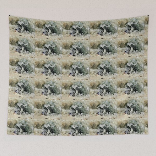 Item preview, Water rushing over a rock designed and sold by Blissfully-MK.