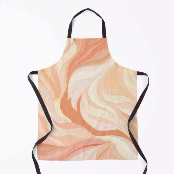 Item preview, peach fuzz abstract decorative print designed and sold by dcrc.