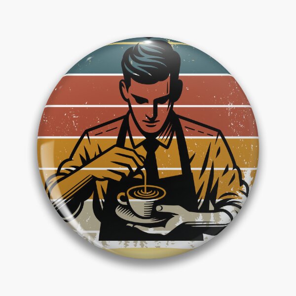 Item preview, BARISTA, COFFEE ALCHEMIC, Funny gift for barrier, coffee lovers, 4 designed and sold by GroonSpace.