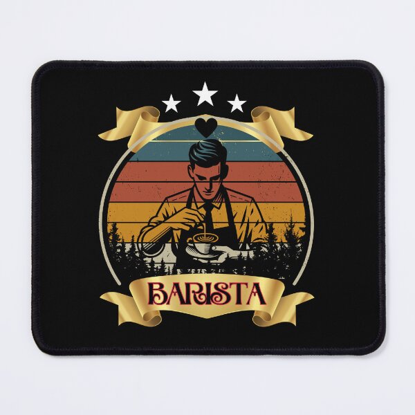 Item preview, BARISTA, COFFEE ALCHEMIC, Funny gift for barrier, coffee lovers, 4 designed and sold by GroonSpace.
