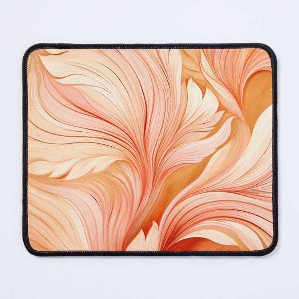 Item preview, peach fuzz abstract decorative print designed and sold by dcrc.