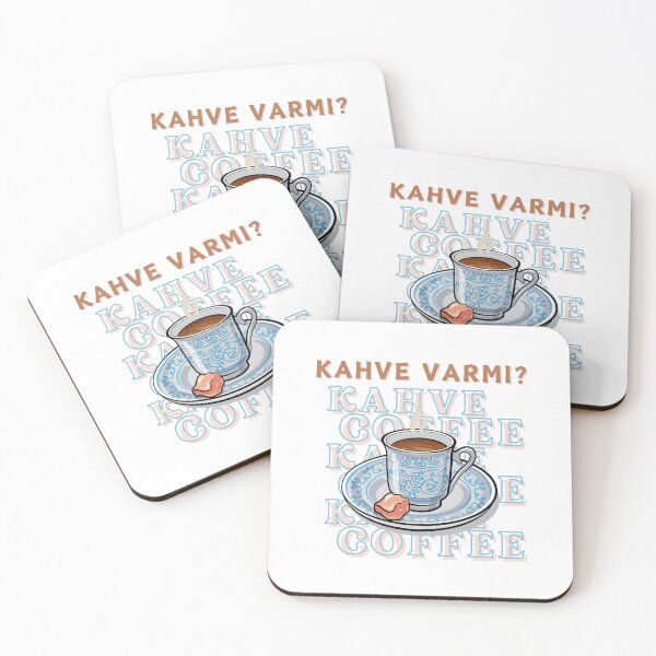 Item preview, Kahve Var Mi? turkish coffee art 1 designed and sold by GraphikKreative.