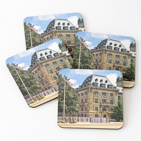 Item preview, Naval Academy - Noon Meal Formation at Tecumseh Court designed and sold by Susan Savad.