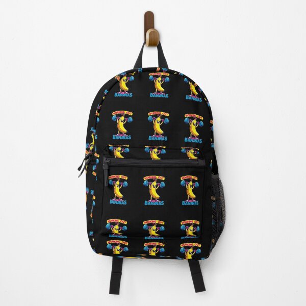 Item preview, "Banana Pump - Fruity Fitness Fun" designed and sold by ChromaticBlend.