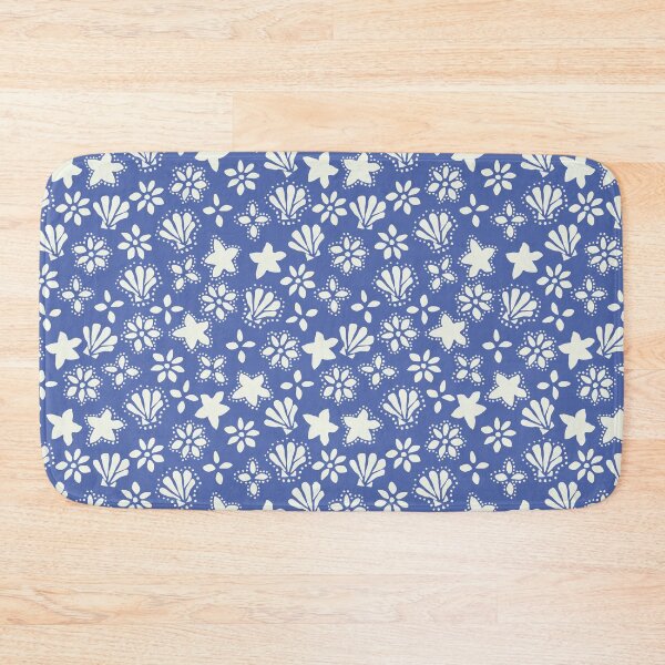 Item preview, BOHO SEASHELLS AND STARFISH COCONUT GIRL OCEAN BLUE designed and sold by blomastudios.