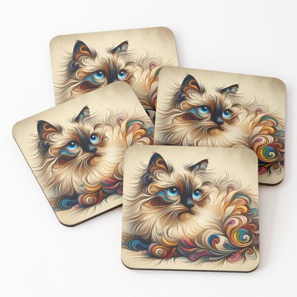 Item preview, Birman Whimsy: Artistic Harmony designed and sold by BastKittyStore.