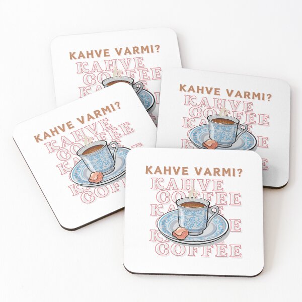 Item preview, Kahve Var Mi? turkish coffee art 2 designed and sold by GraphikKreative.