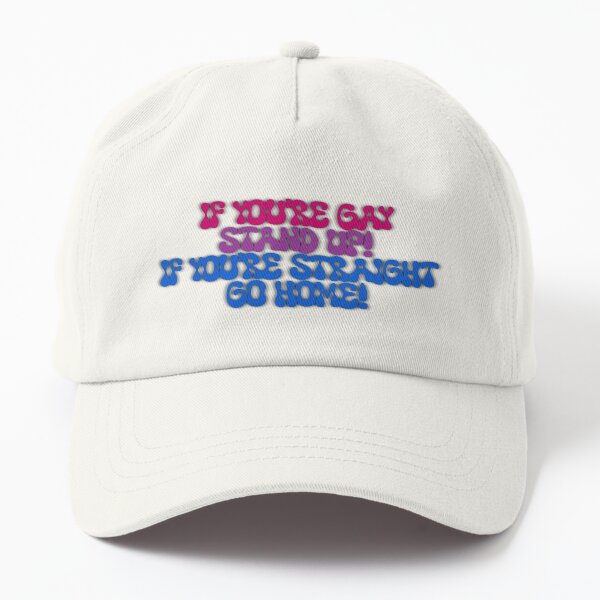 Aperçu de l'œuvre Si t'es gay lève-toi, si t'es direct rentre chez toi (bi drapeau) créée et vendue par SarahDesDesigns.